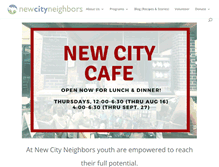 Tablet Screenshot of newcityneighbors.org